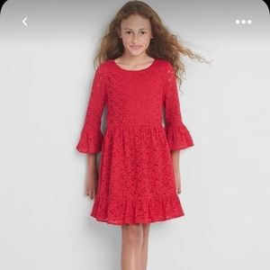 NWT Gap Red Lace 3T Dress